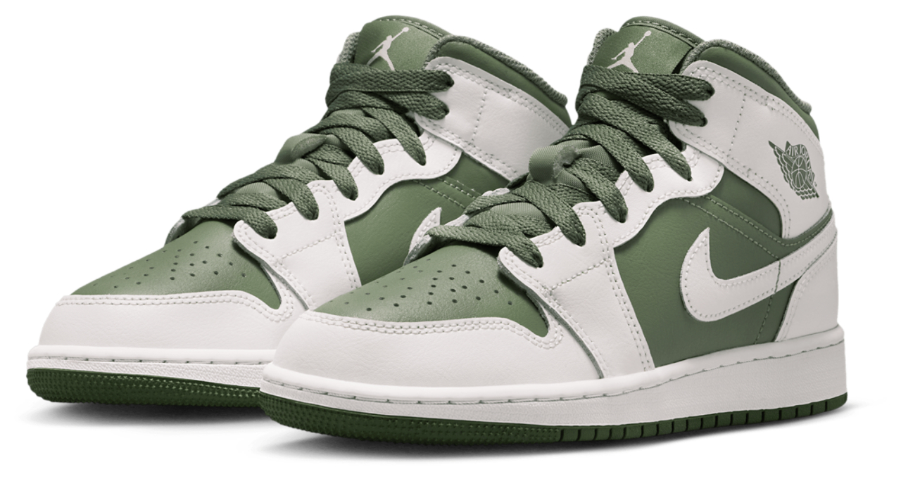 Jordan Aj1 Mid Imagen 2 de 6. Toque para abrir la galería de fotos.