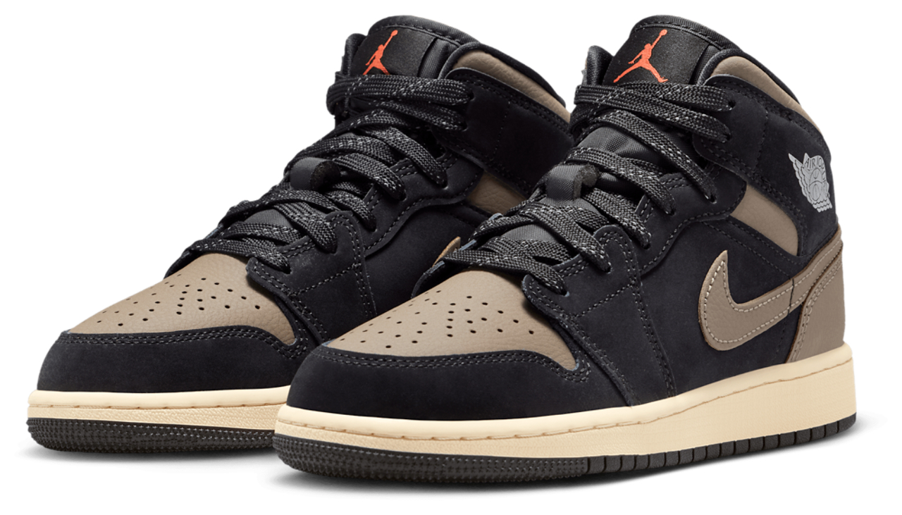 Jordan Aj1 Mid Image 2 sur 6. Appuyez pour ouvrir la galerie de photos.