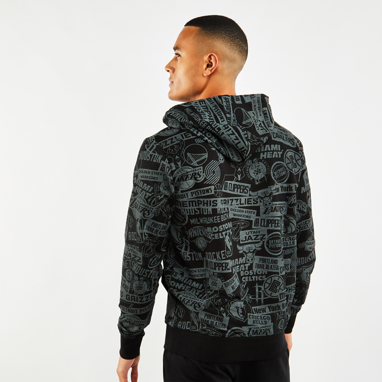 New Era NBA Over The Head All Over Print Image 3 of 4. Tap to open photo gallery.