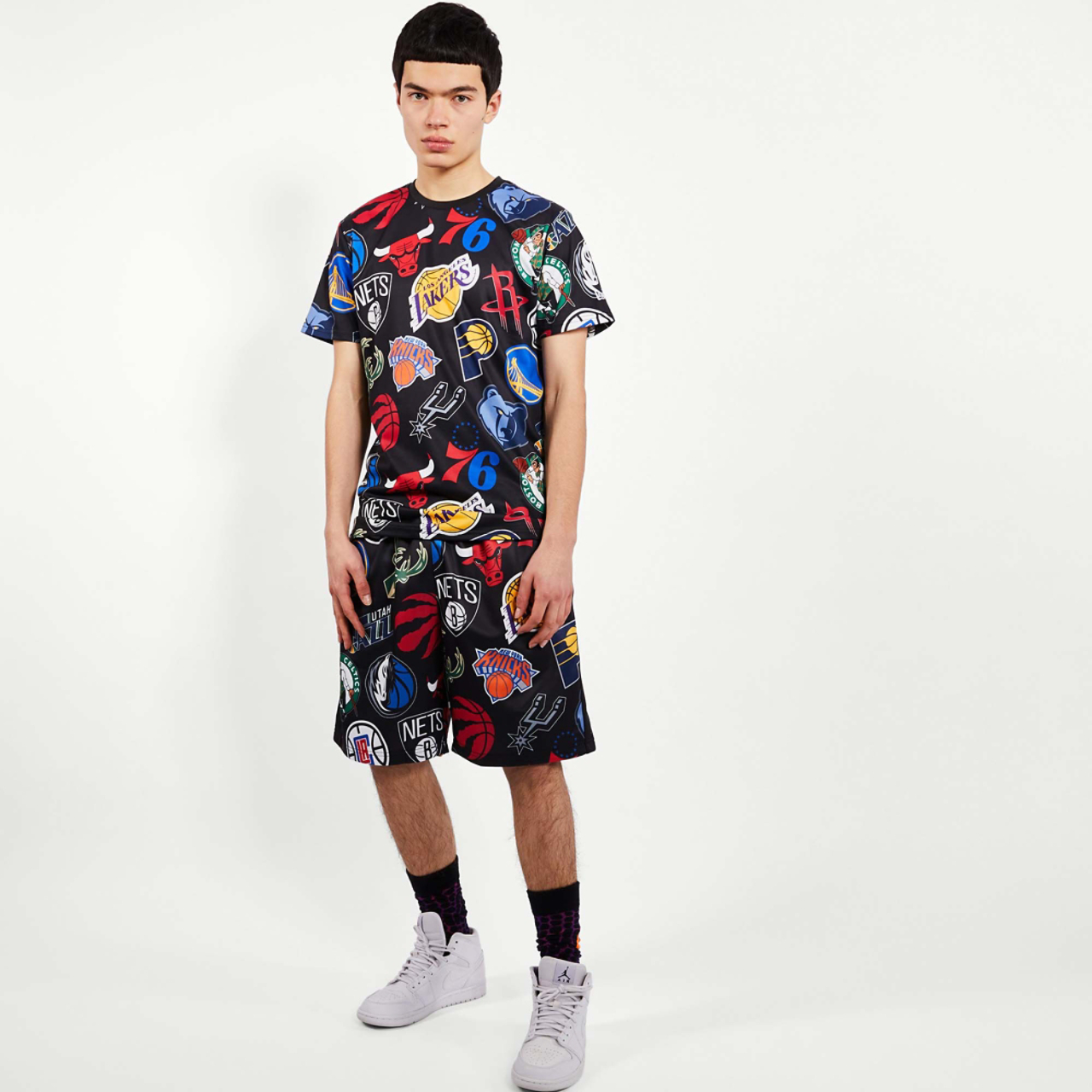 New Era NBA All Over Print Image 3 of 4. Tap to open photo gallery.