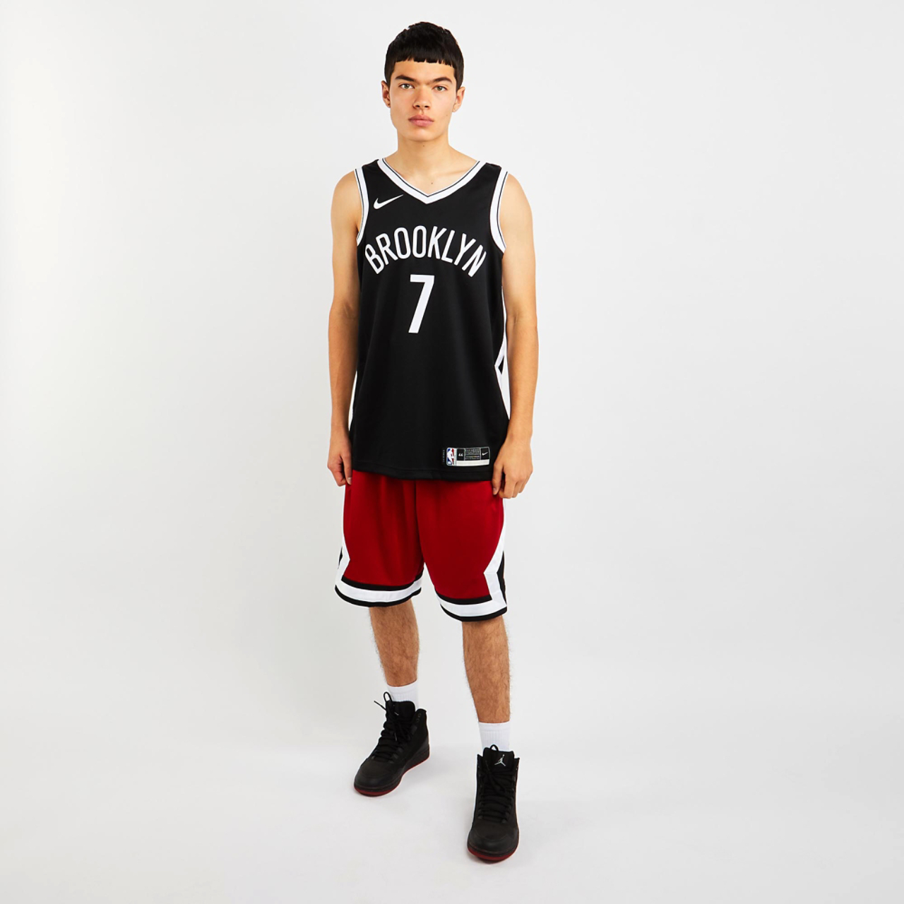 Nike NBA Brooklyn Nets Durant Swingman Icon Jersey Image 2 of 4. Tap to open photo gallery.