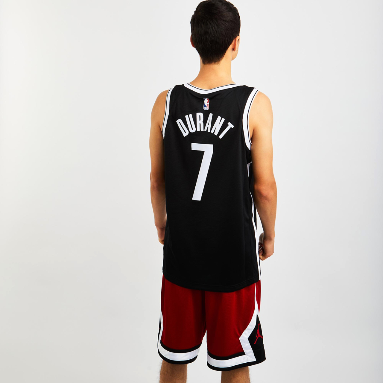 Nike NBA Brooklyn Nets Durant Swingman Icon Jersey Image 3 of 4. Tap to open photo gallery.