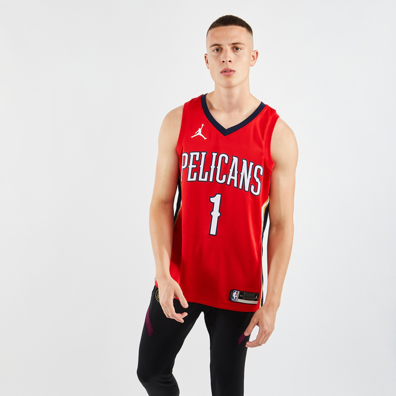 Jordan New Orleans Zion Swingman Statement Jersey Afbeelding 1 van 4. Tik om de fotogalerij te openen..