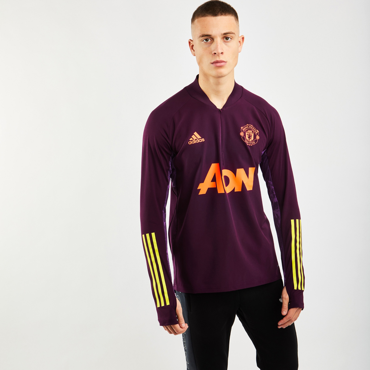 adidas Manchester United European Training Top Image 1 of 4. Tap to open photo gallery.