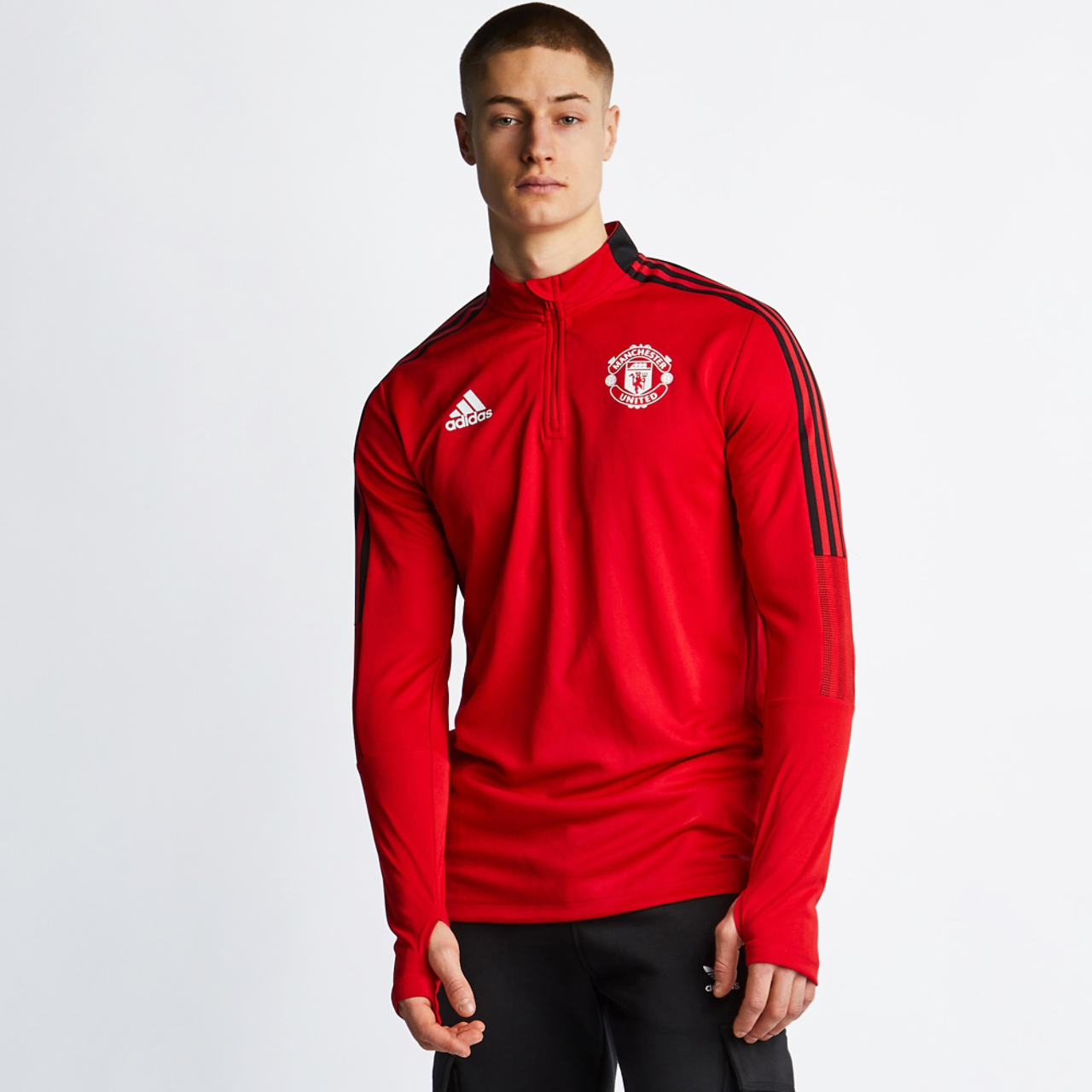 adidas Performance Soccer Mufc Track Top Image 1 of 4. Tap to open photo gallery.