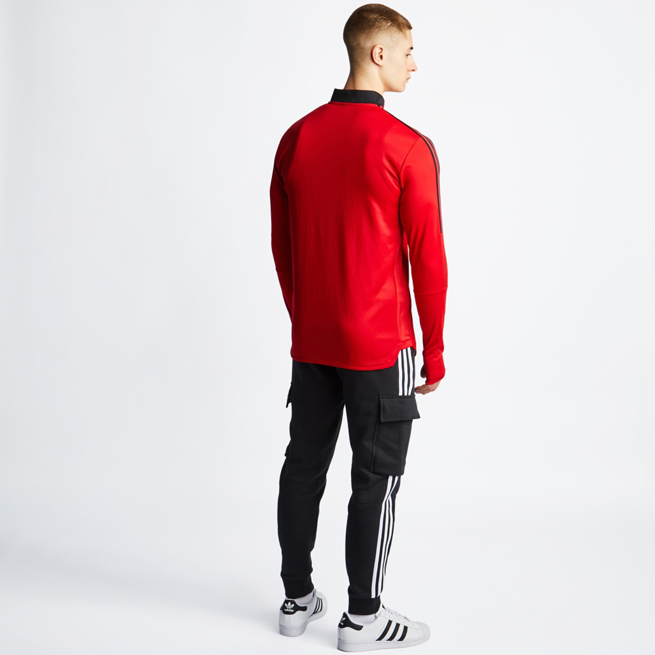 adidas Performance Soccer Mufc Track Top Image 3 of 4. Tap to open photo gallery.