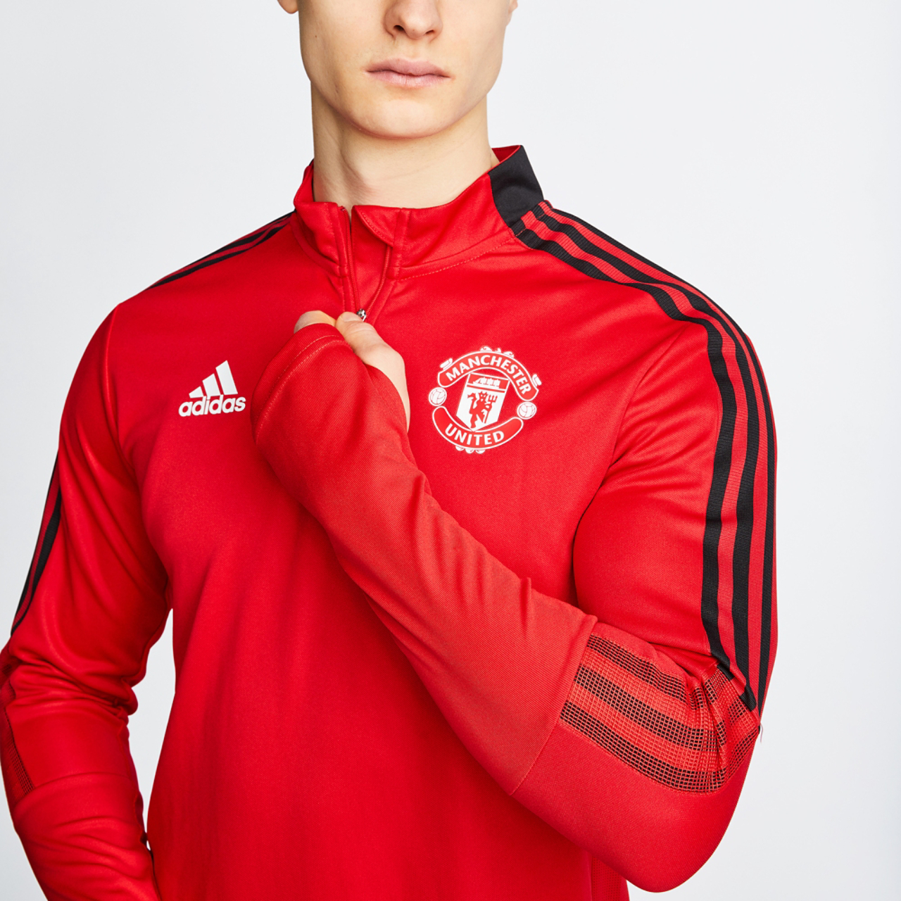 adidas Performance Soccer Mufc Track Top Image 4 of 4. Tap to open photo gallery.
