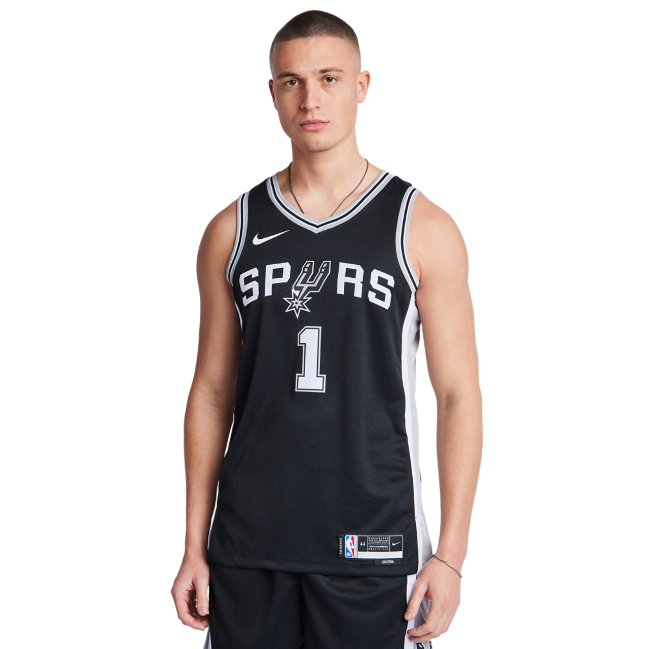 Nike Nba V.Wembanyama Spurs Swingman Bild 1 von 4. Antippen, um die Fotogalerie zu öffnen.