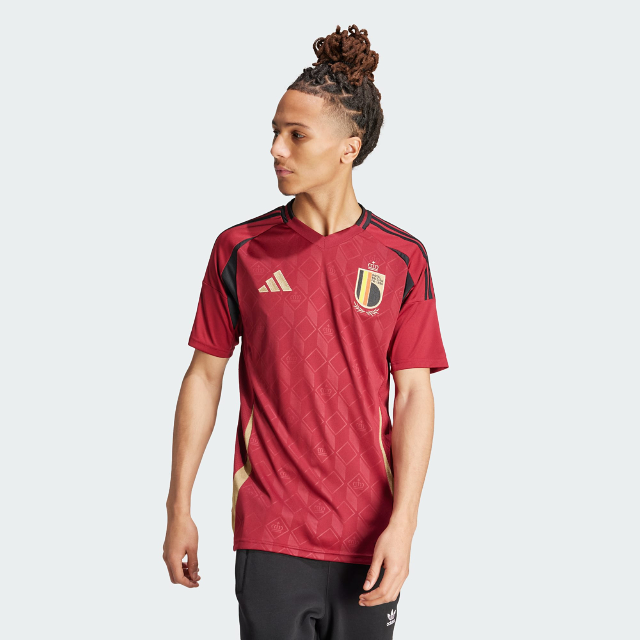 adidas Belgium 24 Home Imagen 1 de 5. Toque para abrir la galería de fotos.