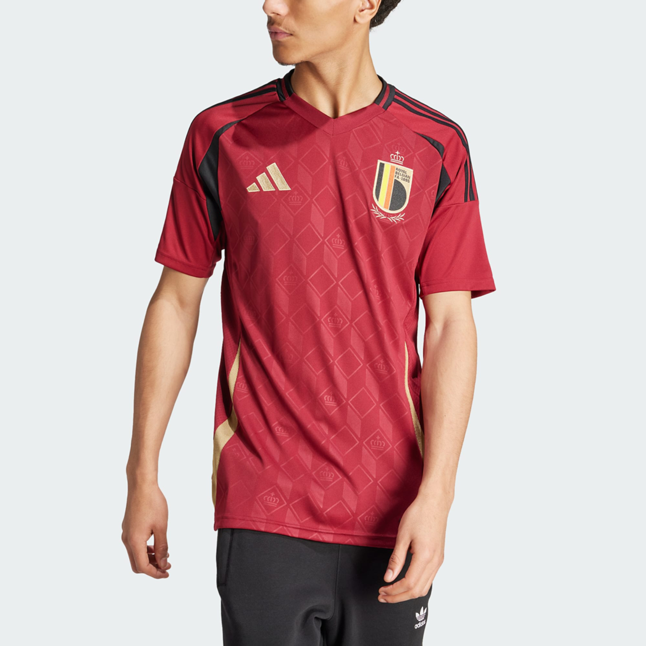 adidas Belgium 24 Home Imagen 4 de 5. Toque para abrir la galería de fotos.
