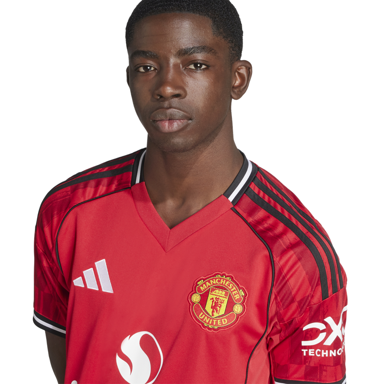 adidas Manchester United Home 25-26 Imagen 5 de 8. Toque para abrir la galería de fotos.