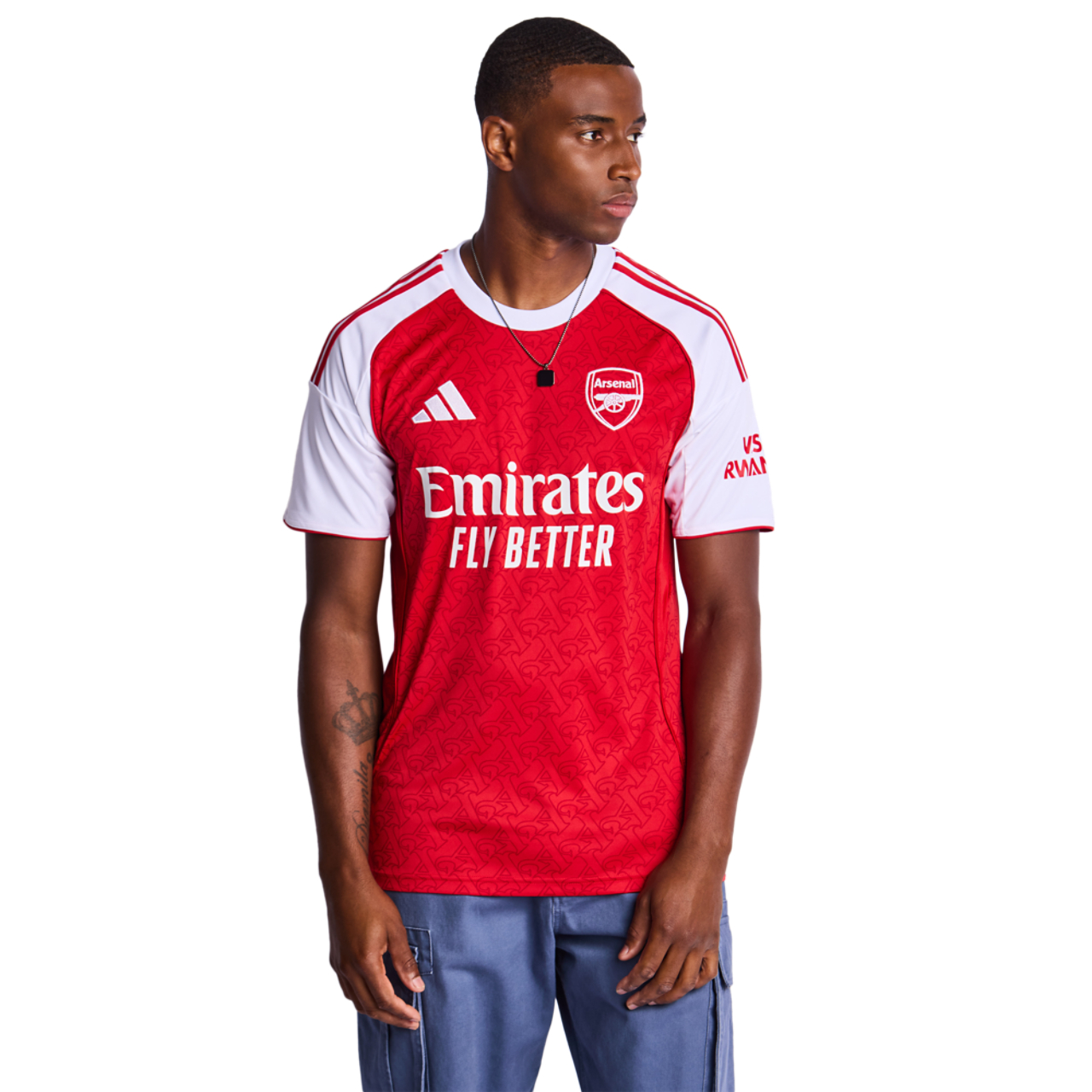 adidas Arsenal Fcarsenal Fc Home 25-26 Image 1 of 4. Tap to open photo gallery.