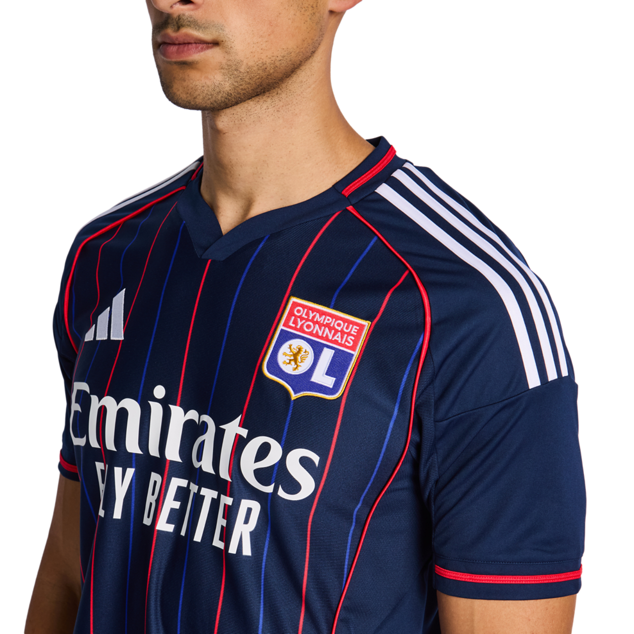 adidas Olympic Lyon Away 25-26 Immagine 5 di 8. Tocca per aprire la galleria fotografica.