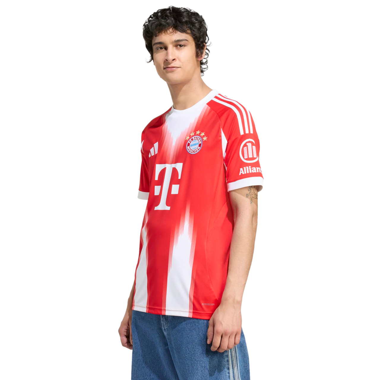 adidas Fc Bayern Muenchen  Home 25-26 Image 1 sur 5. Appuyez pour ouvrir la galerie de photos.