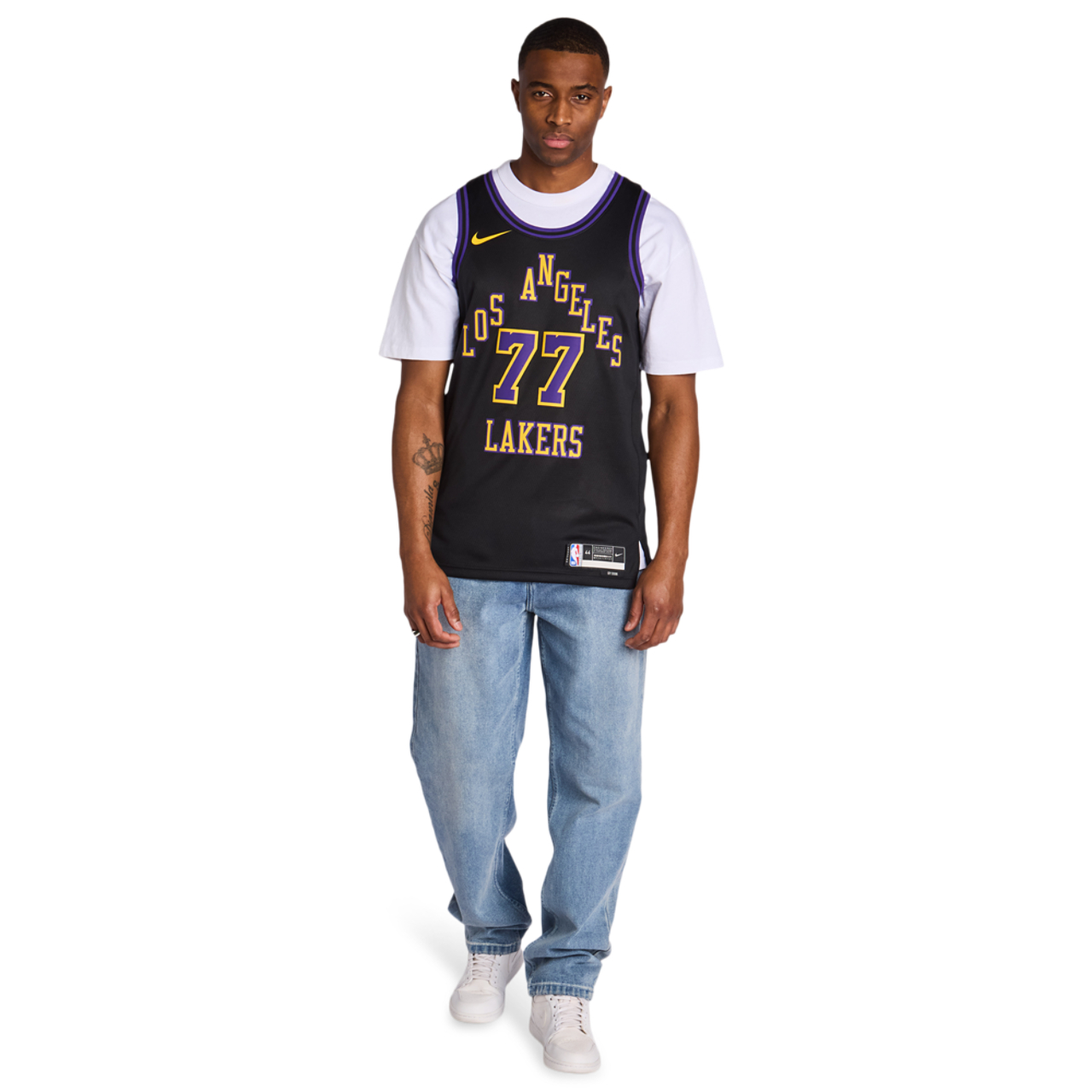 Nike Nba L.Donic Lakers Swingman Image 2 of 6. Tap to open photo gallery.