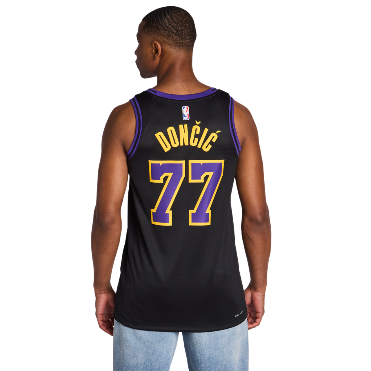 Nike Nba L.Donic Lakers Swingman Image 4 of 6. Tap to open photo gallery.
