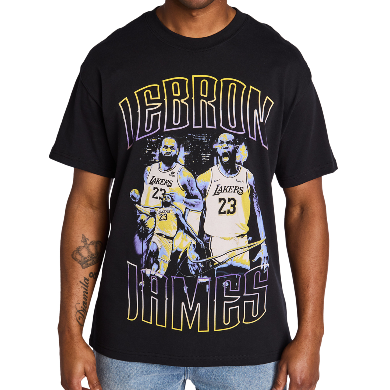 Nike Nba La Lakers Image 6 sur 8. Appuyez pour ouvrir la galerie de photos.