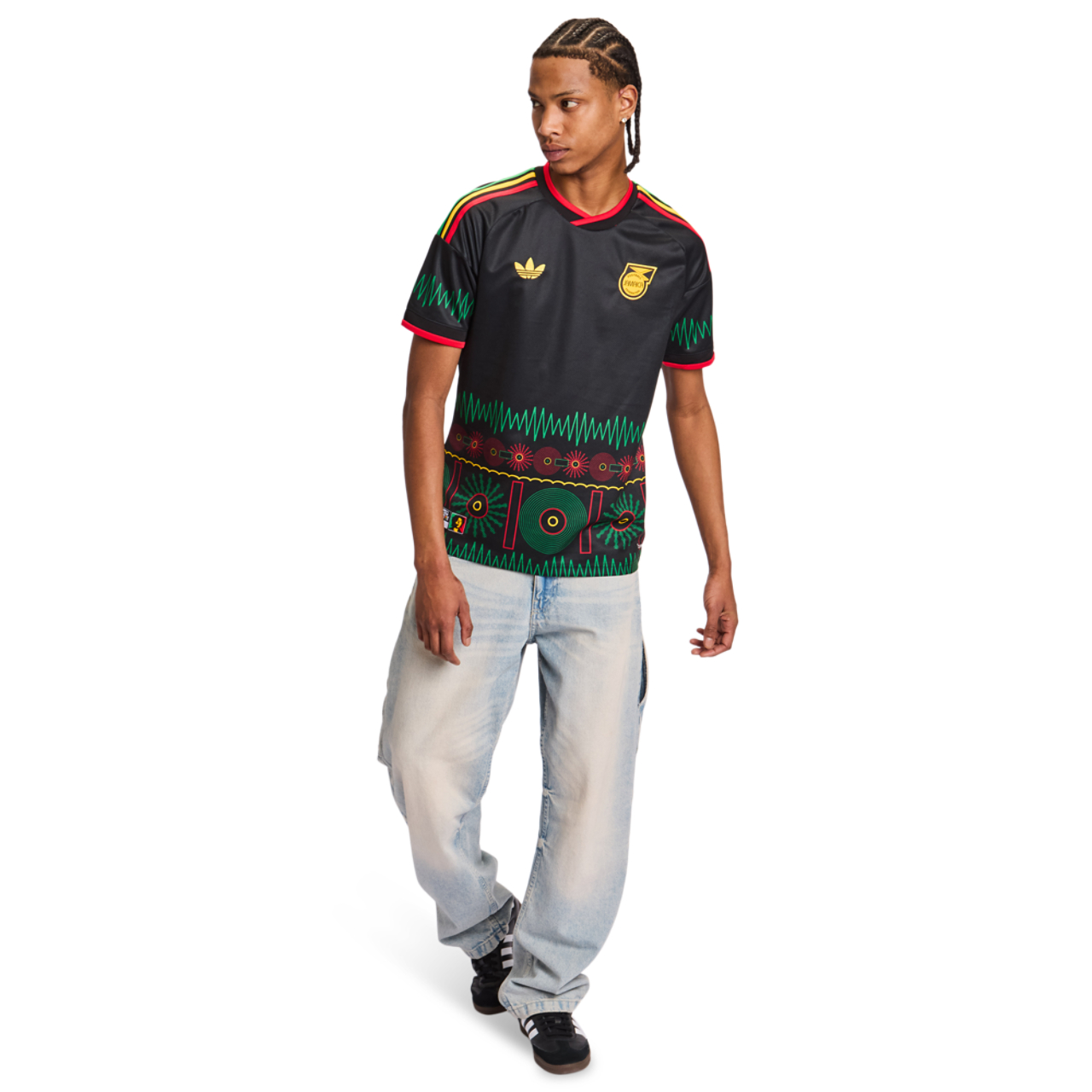 adidas Jamaica Away 26 Image 2 sur 6. Appuyez pour ouvrir la galerie de photos.
