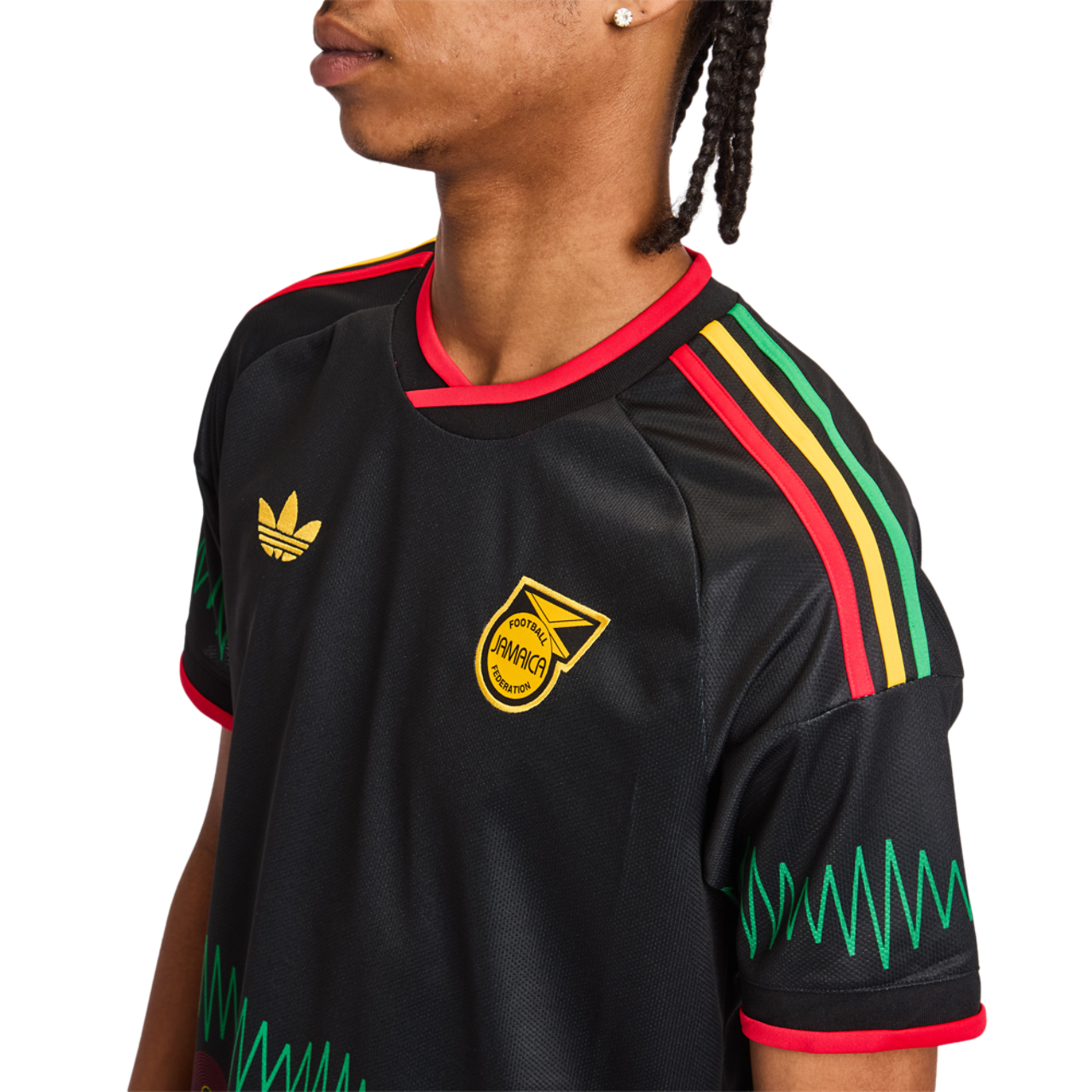 adidas Jamaica Away 26 Image 6 sur 6. Appuyez pour ouvrir la galerie de photos.