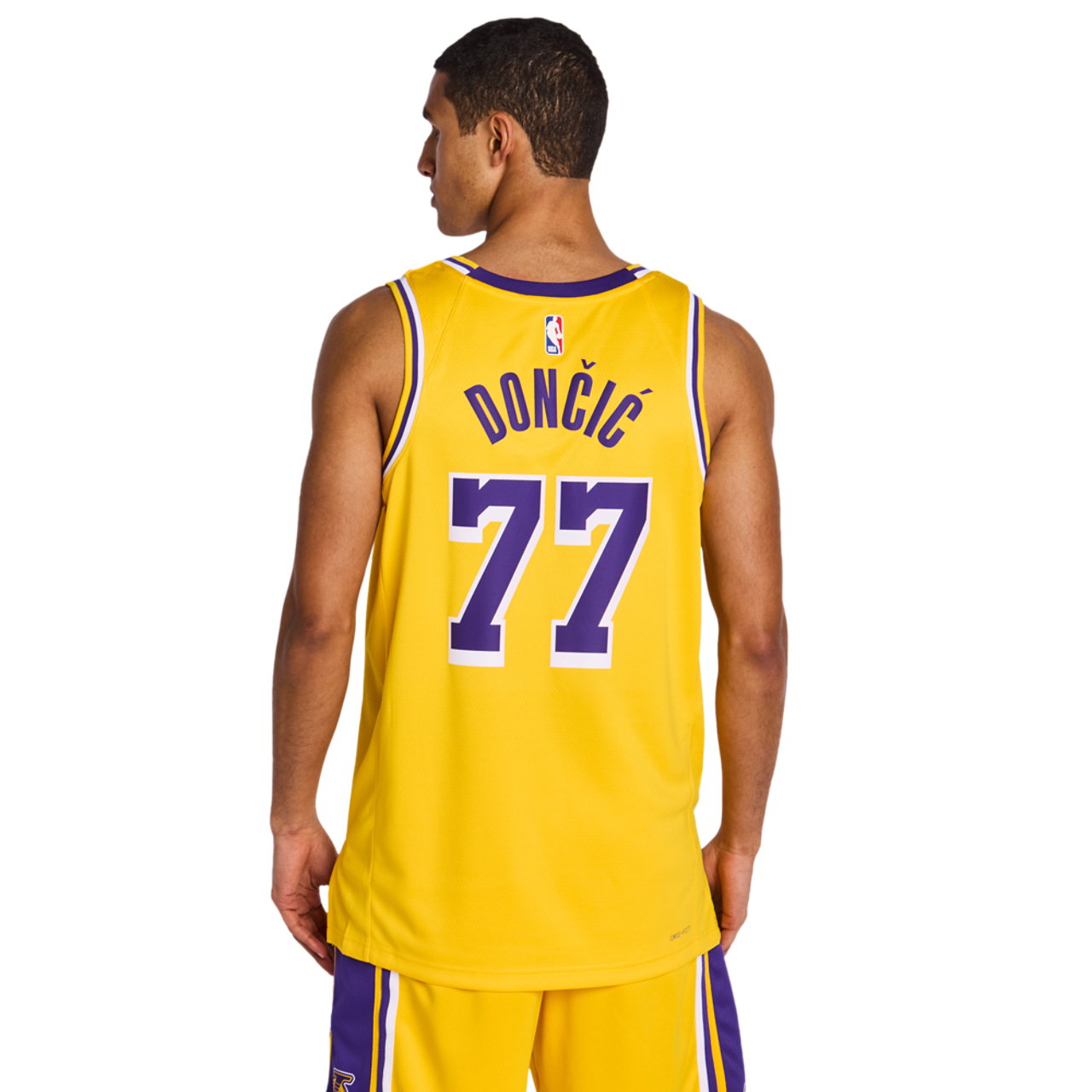 Nike Nba L.Donic Lakers Swingman Imagen 4 de 8. Toque para abrir la galería de fotos.