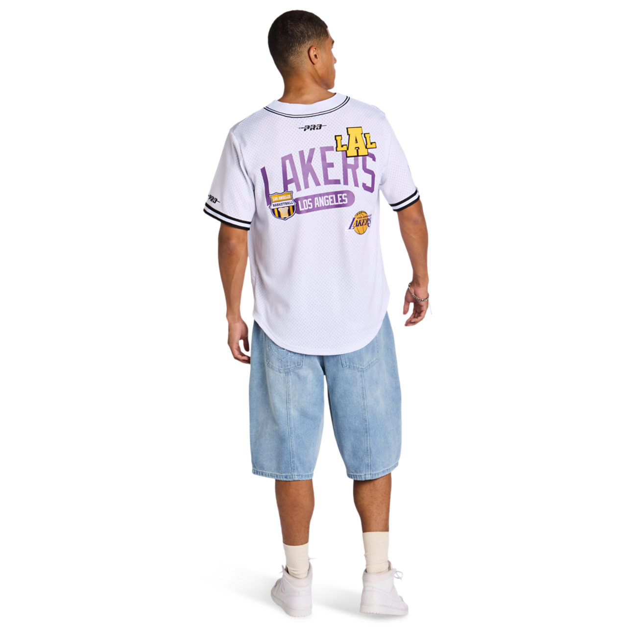 Pro Standard Letterman Nba Lakers Imagen 3 de 7. Toque para abrir la galería de fotos.