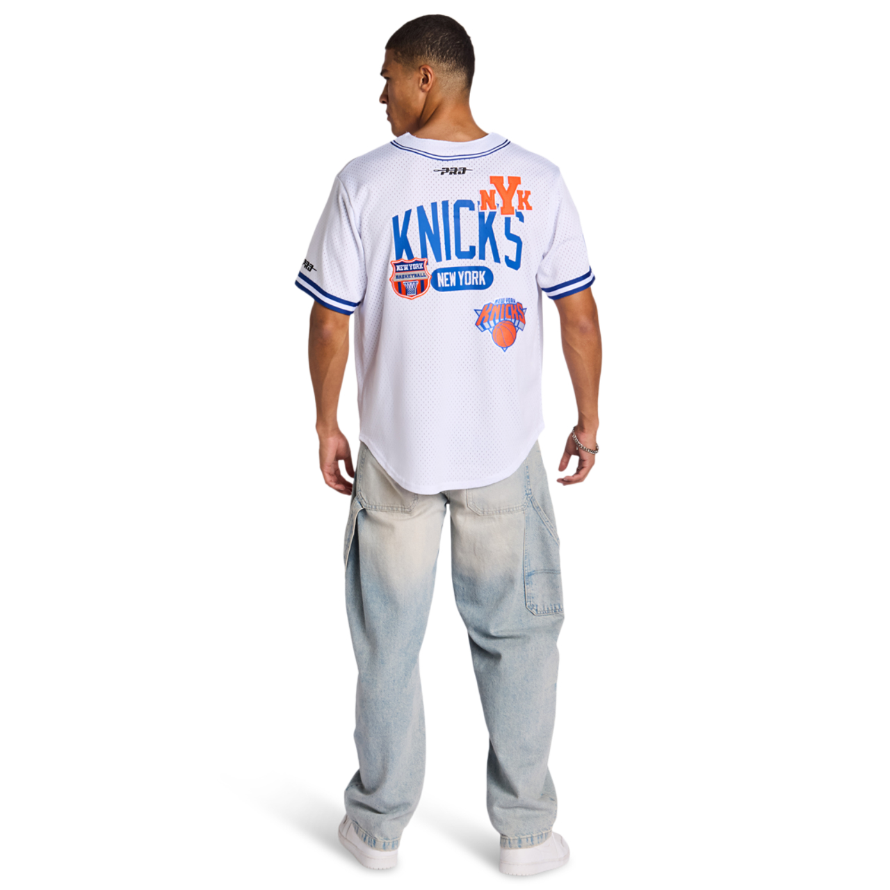 Pro Standard Letterman Nba Knicks Imagen 3 de 7. Toque para abrir la galería de fotos.