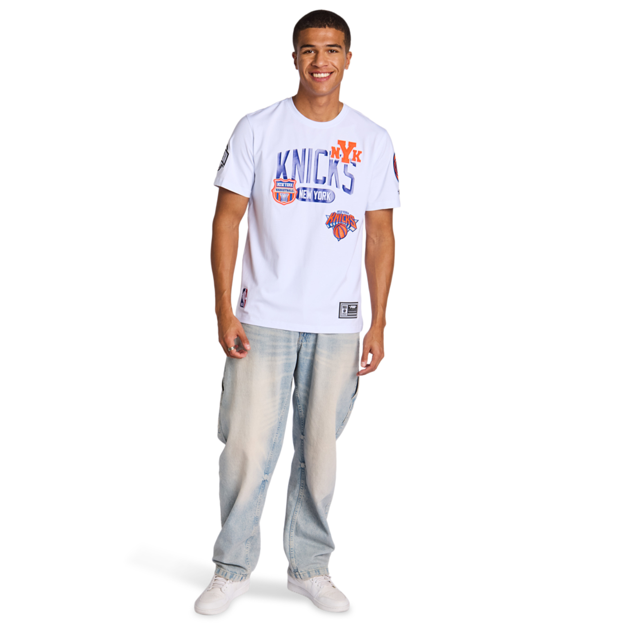 Pro Standard Letterman Nba Knicks Imagen 2 de 7. Toque para abrir la galería de fotos.