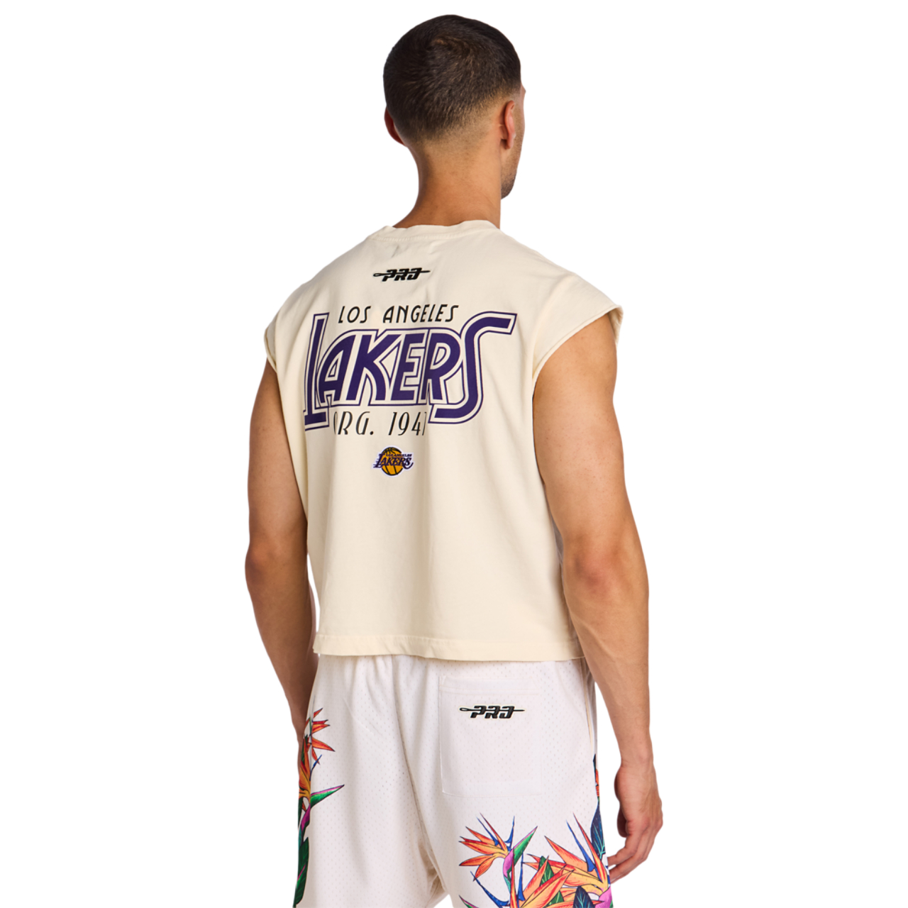 Pro Standard Paradise Nba Lakers Image 4 sur 5. Appuyez pour ouvrir la galerie de photos.