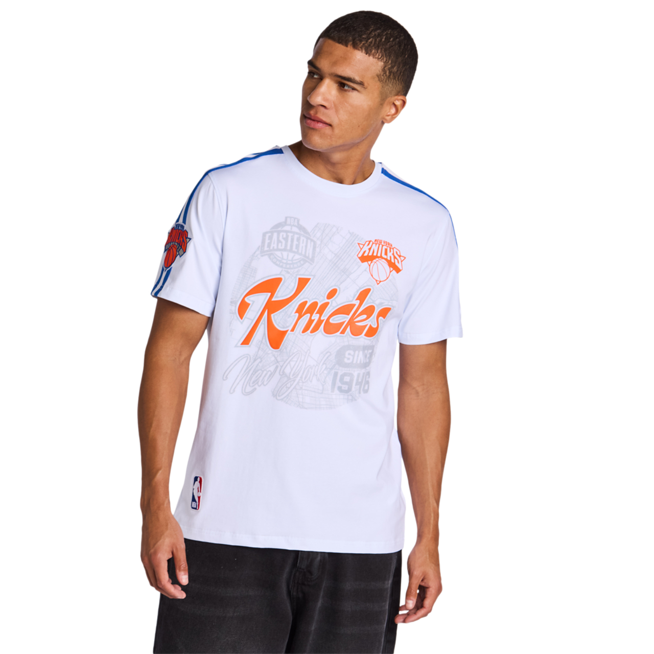 Pro Standard Mapped Out Nba Knicks Imagen 1 de 6. Toque para abrir la galería de fotos.
