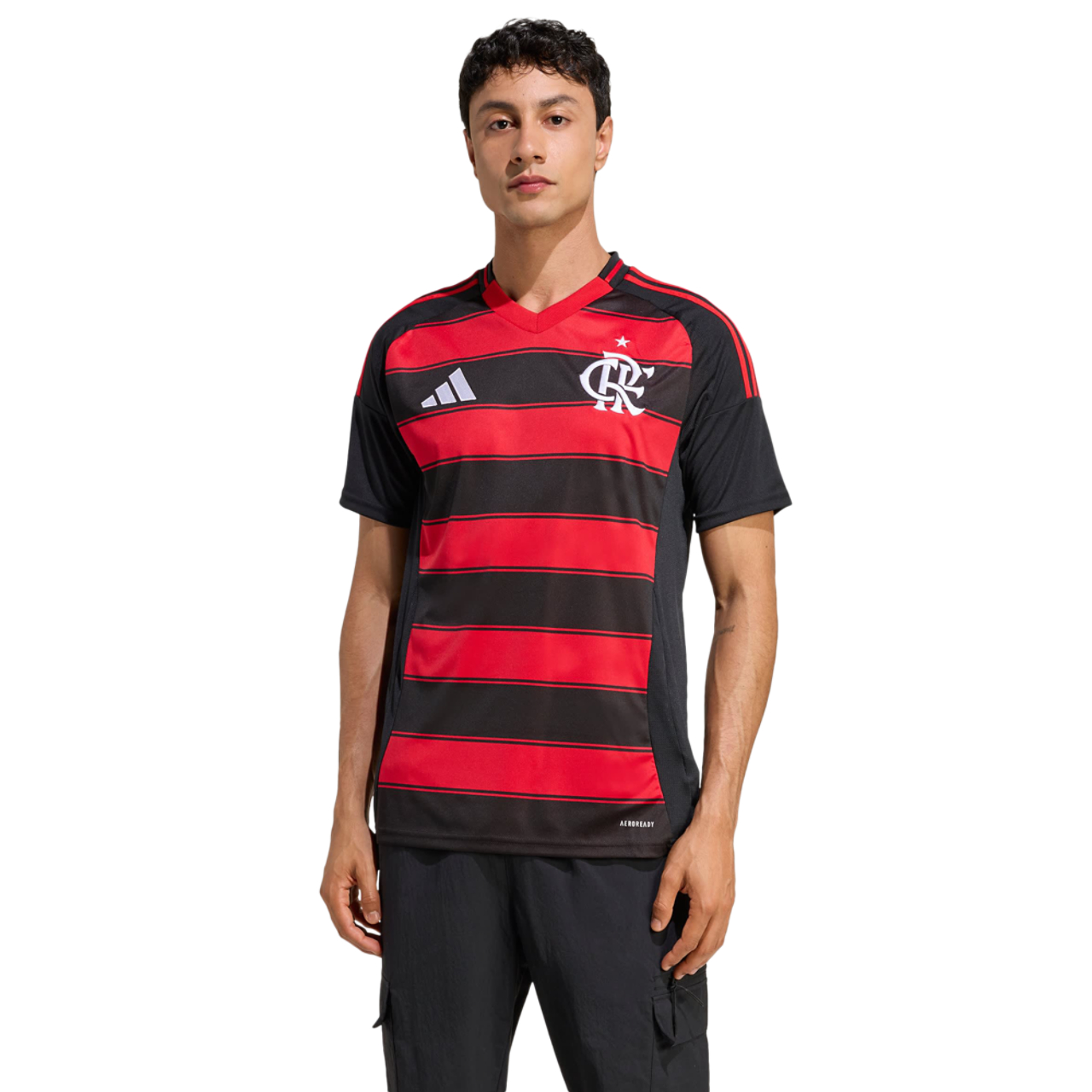adidas Cr Flamengo 25 Home Jersey Image 1 sur 4. Appuyez pour ouvrir la galerie de photos.