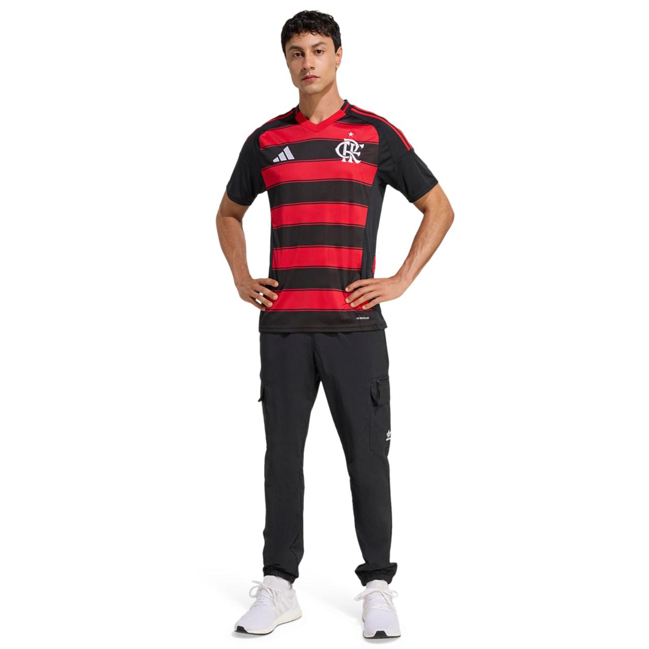 adidas Cr Flamengo 25 Home Jersey Image 2 sur 4. Appuyez pour ouvrir la galerie de photos.