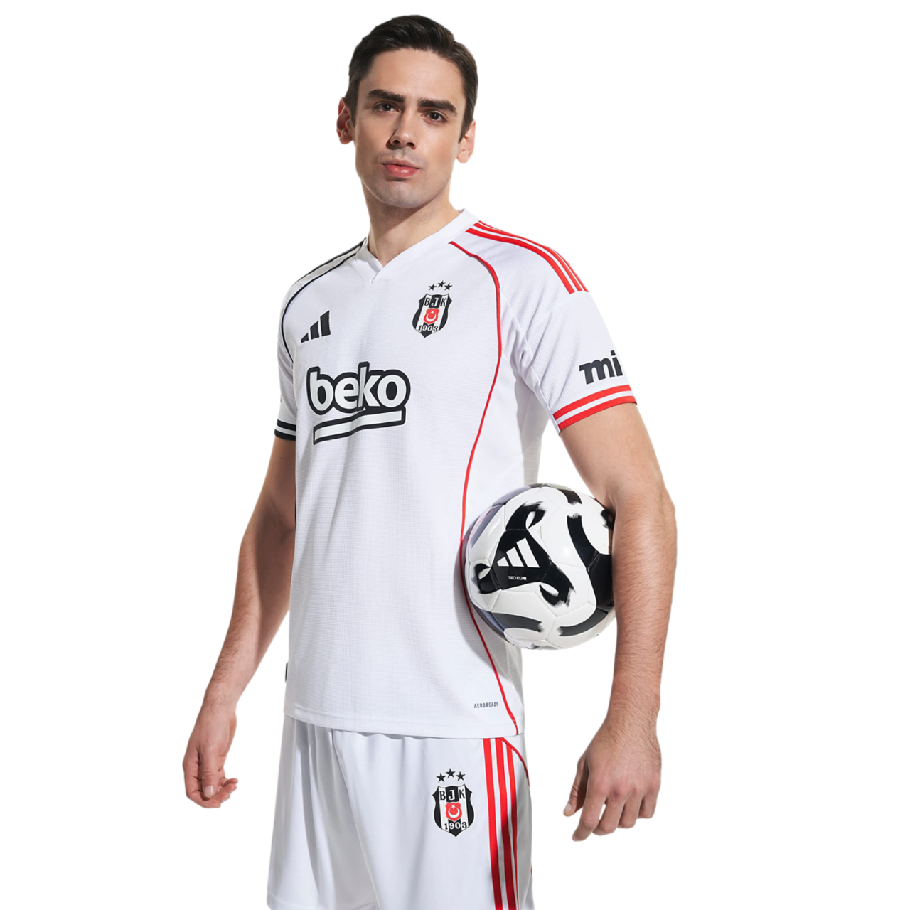 adidas Besiktas Jk 25/26 Home Jersey Image 1 sur 4. Appuyez pour ouvrir la galerie de photos.