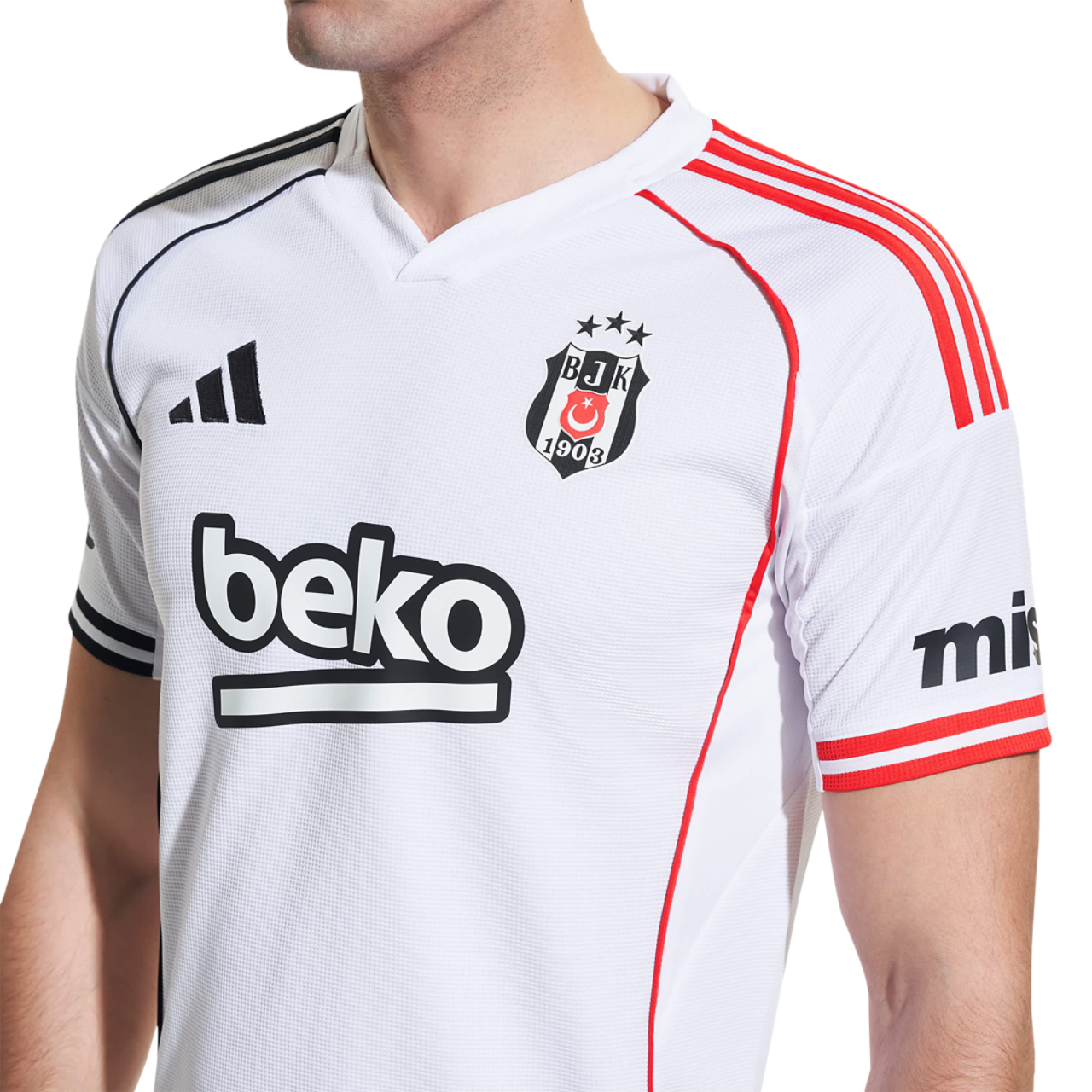 adidas Besiktas Jk 25/26 Home Jersey Image 3 sur 4. Appuyez pour ouvrir la galerie de photos.