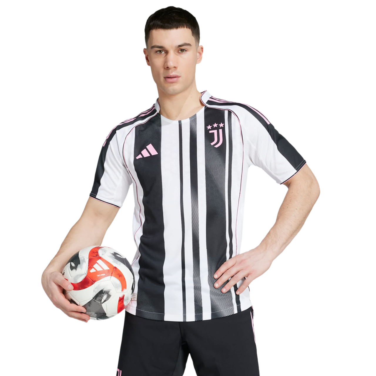 adidas Juventus 25/26 Home Authentic Jersey Bild 1 von 4. Antippen, um die Fotogalerie zu öffnen.
