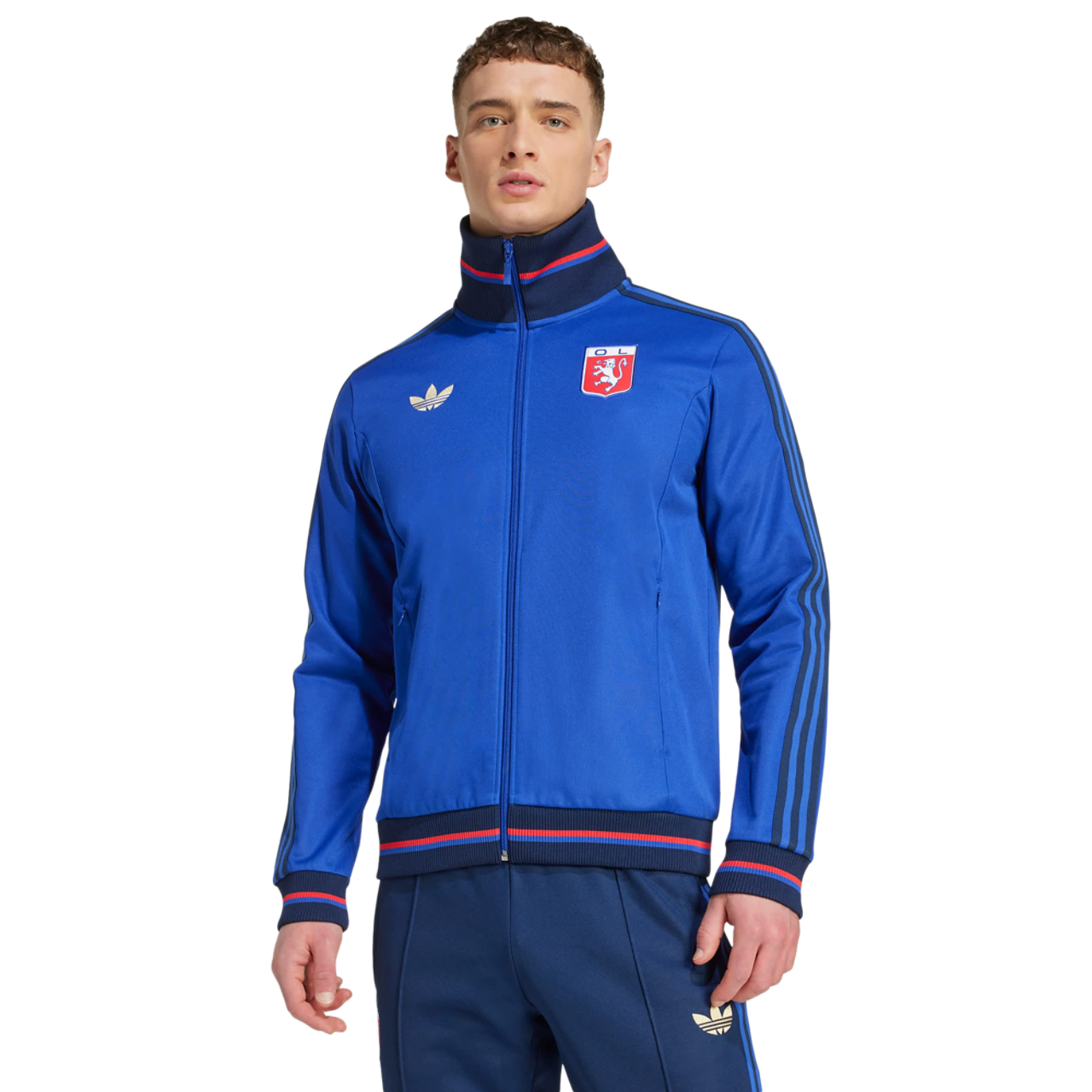 adidas Olympique Lyonnais Anniversary Track Top Image 1 of 4. Tap to open photo gallery.