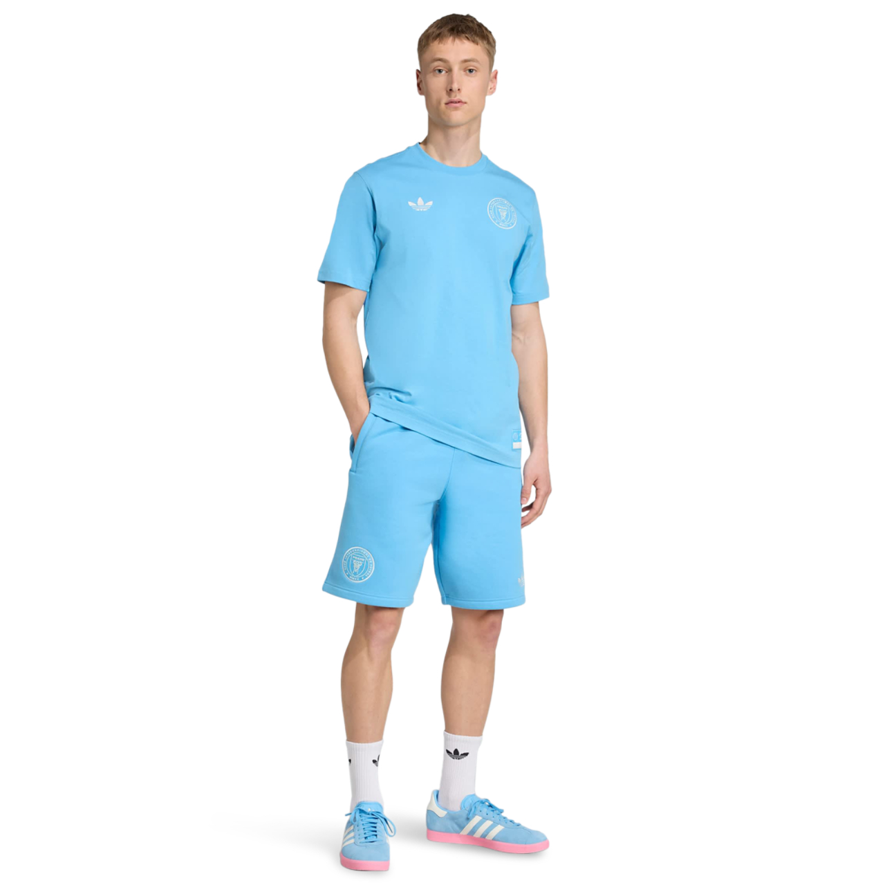 adidas Inter Miami Cf Originals Shorts Afbeelding 2 van 4. Tik om de fotogalerij te openen..
