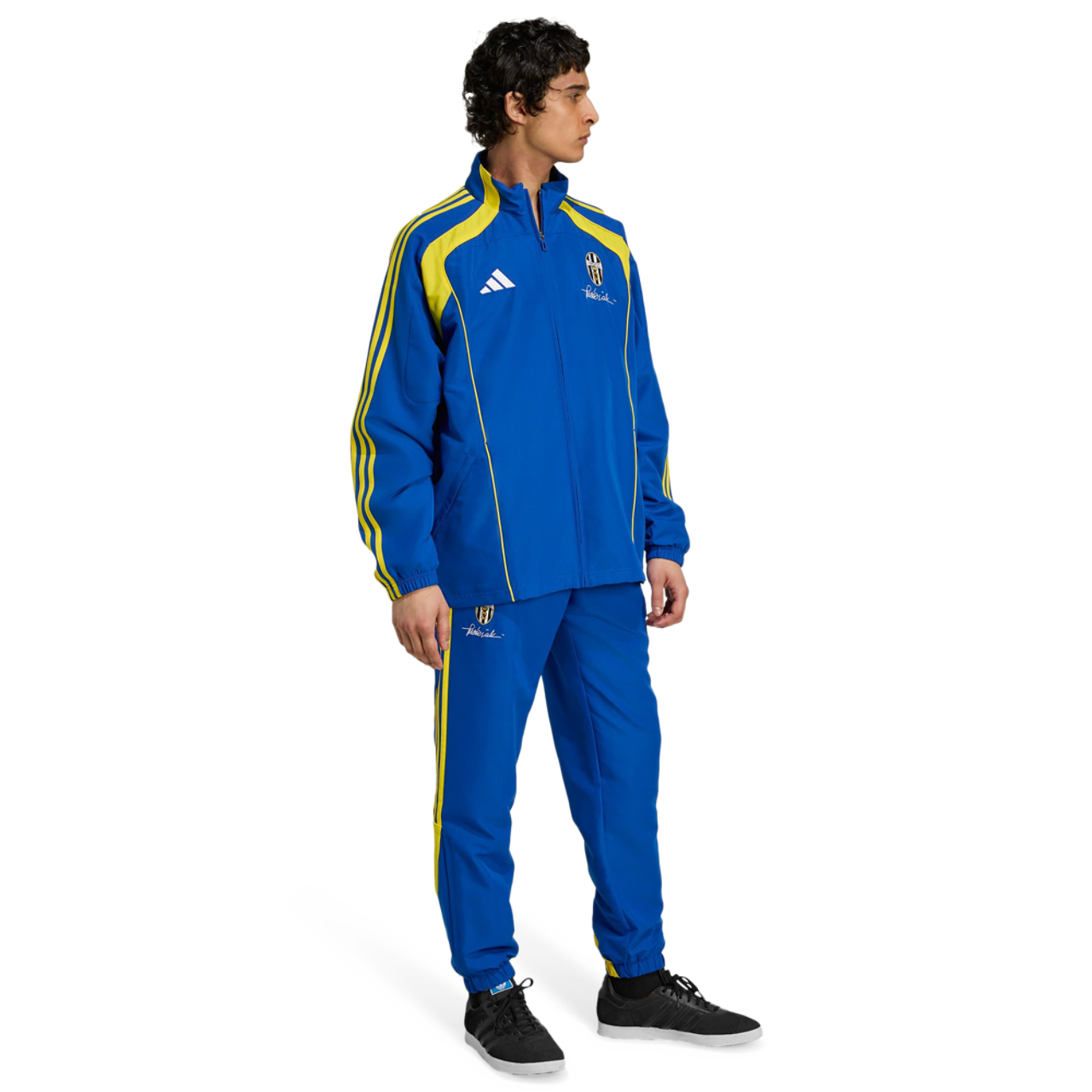 adidas Juventus Vialli Pack Sports Jacket Afbeelding 2 van 4. Tik om de fotogalerij te openen..