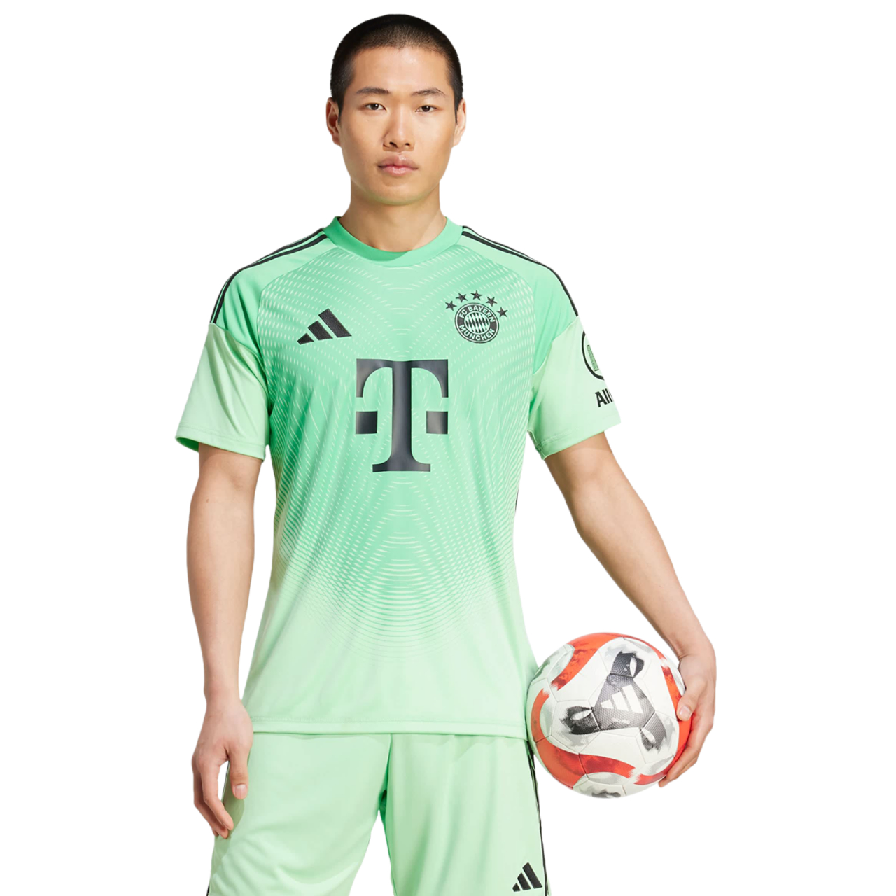 adidas Fc Bayern 25/26 Goalkeeper Jersey Image 1 of 4. Tap to open photo gallery.
