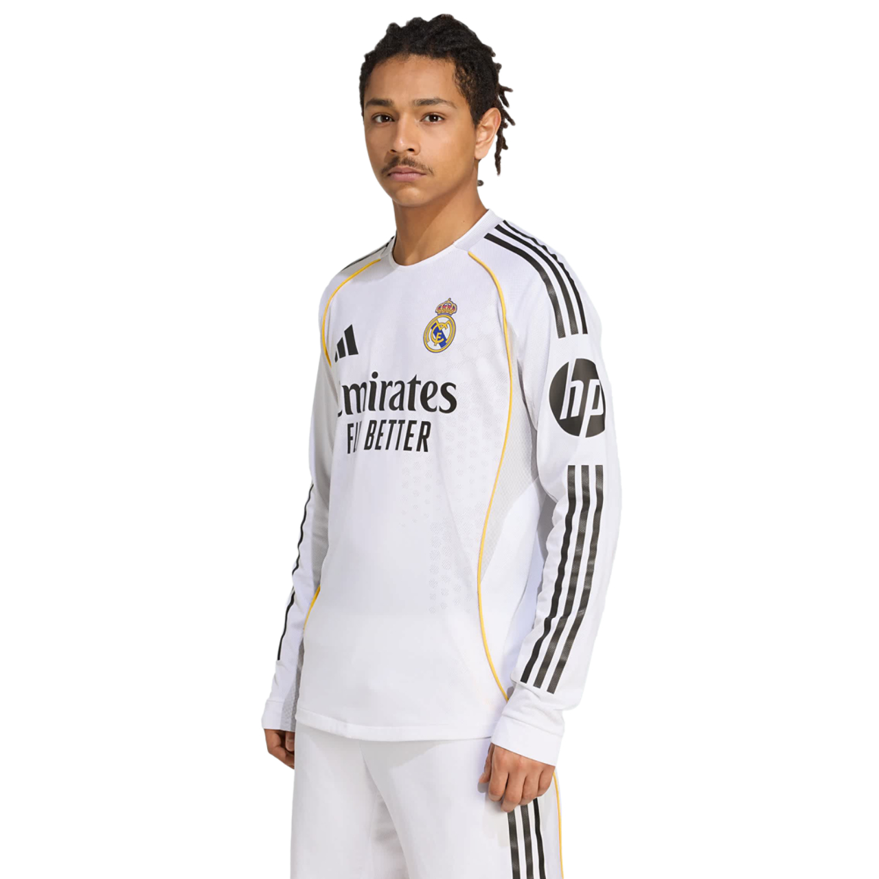 adidas Real Madrid 25/26 Home Authentic Jersey Bild 1 von 4. Antippen, um die Fotogalerie zu öffnen.
