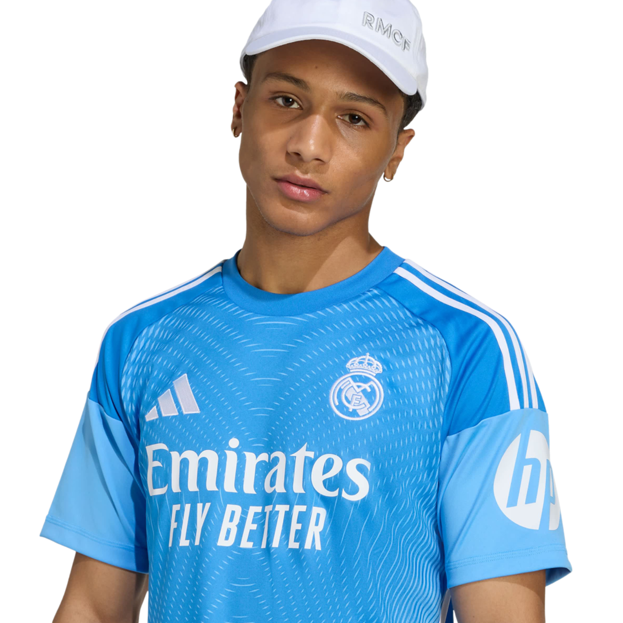 adidas Real Madrid 25/26 Home Goalkeeper Jersey Imagen 4 de 4. Toque para abrir la galería de fotos.