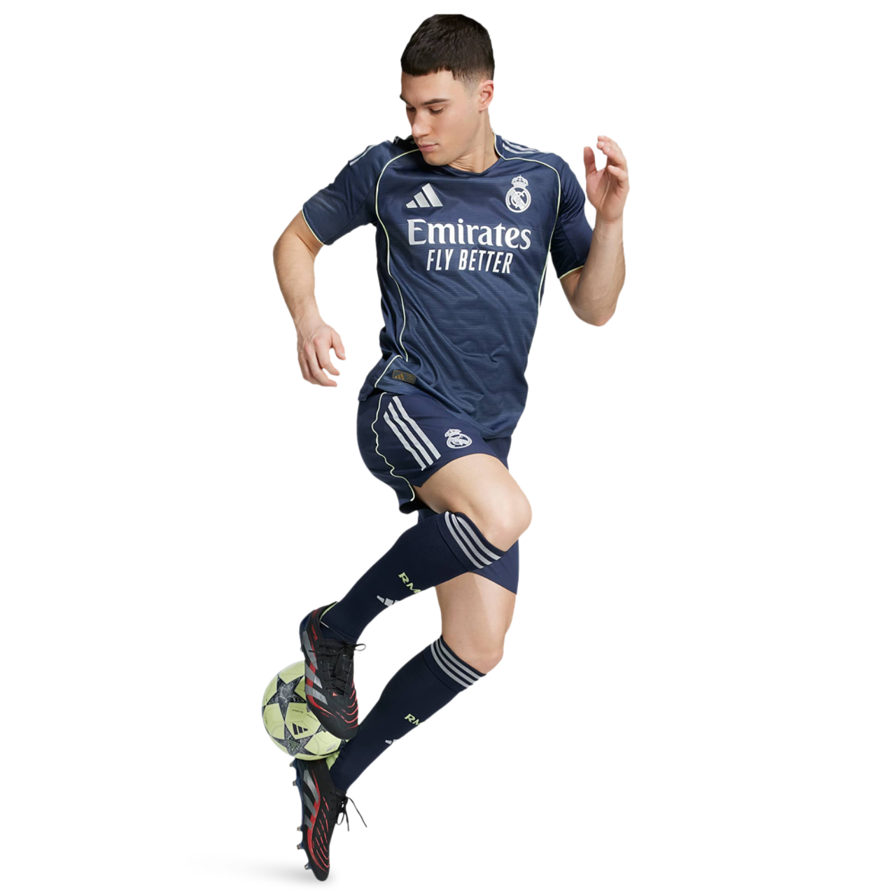 adidas Real Madrid 25/26 Away Authentic Jersey Afbeelding 2 van 4. Tik om de fotogalerij te openen..