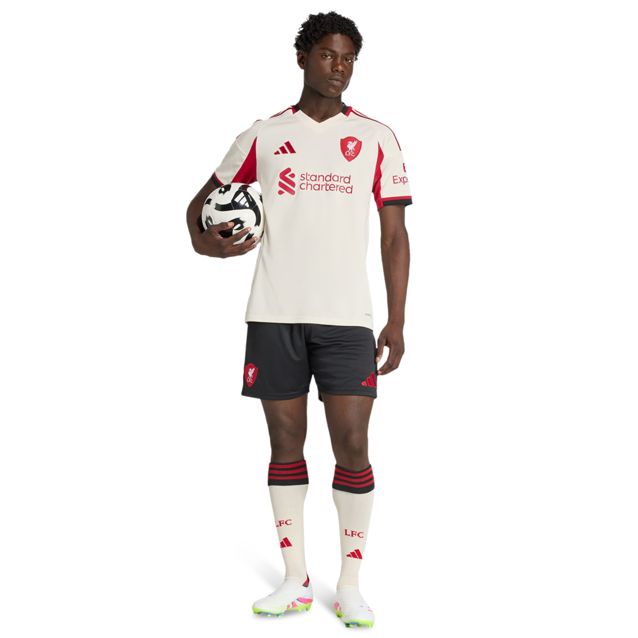 adidas Liverpool Fc 25/26 Away Shorts Immagine 2 di 4. Tocca per aprire la galleria fotografica.