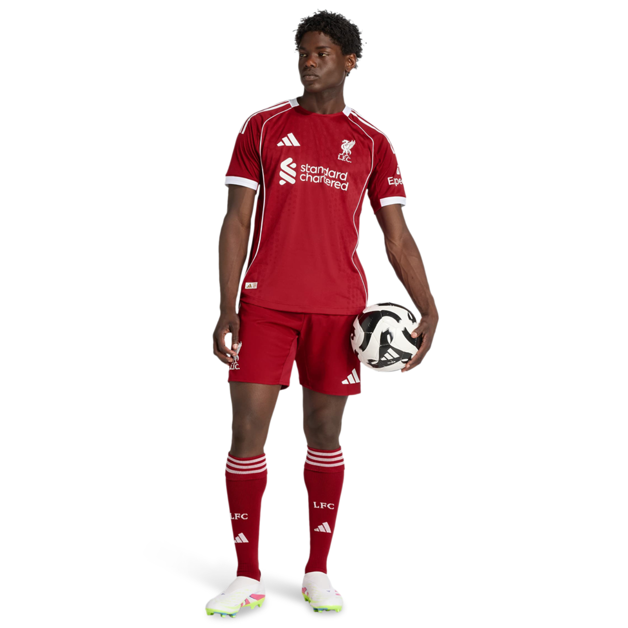 adidas Liverpool Fc 25/26 Home Authentic Jersey Image 2 sur 4. Appuyez pour ouvrir la galerie de photos.