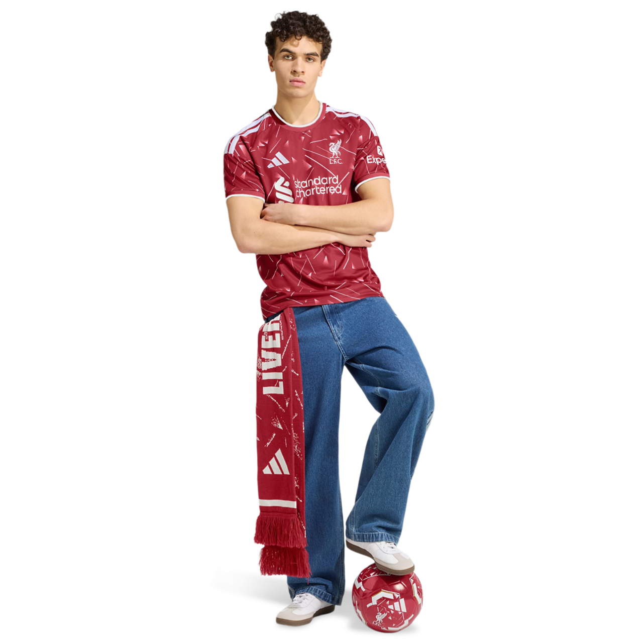 adidas Liverpool Fc Home 26-27 Image 2 of 4. Tap to open photo gallery.