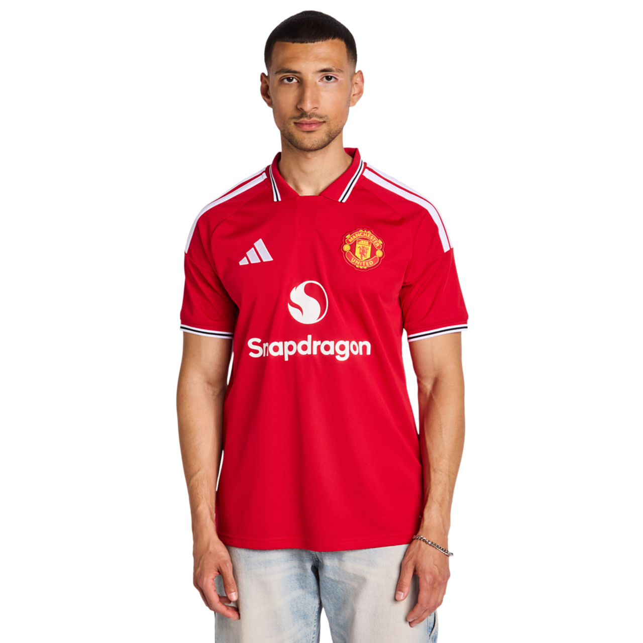 adidas Manchester United Home 26-27 Image 1 of 6. Tap to open photo gallery.