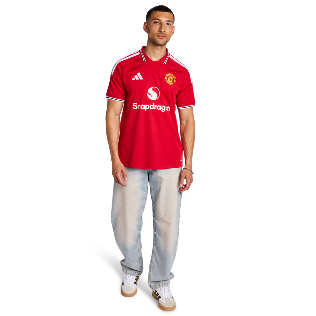adidas Manchester United Home 26-27 Image 2 of 6. Tap to open photo gallery.