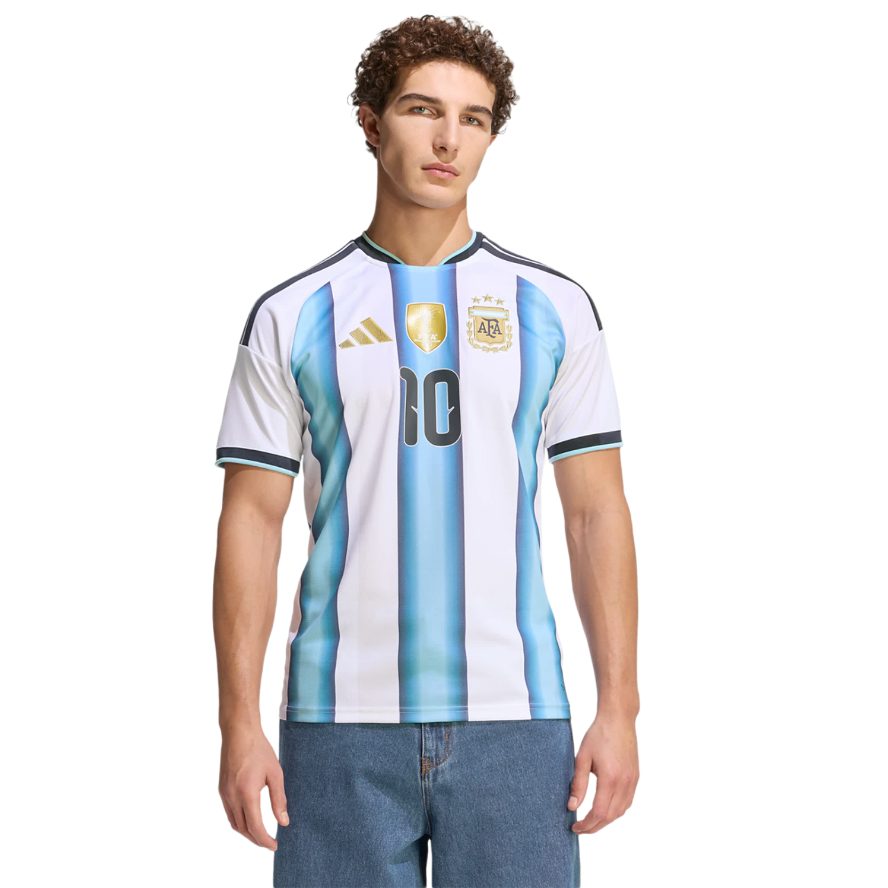 adidas Argentina 26 Home Messi Jersey Afbeelding 1 van 6. Tik om de fotogalerij te openen..