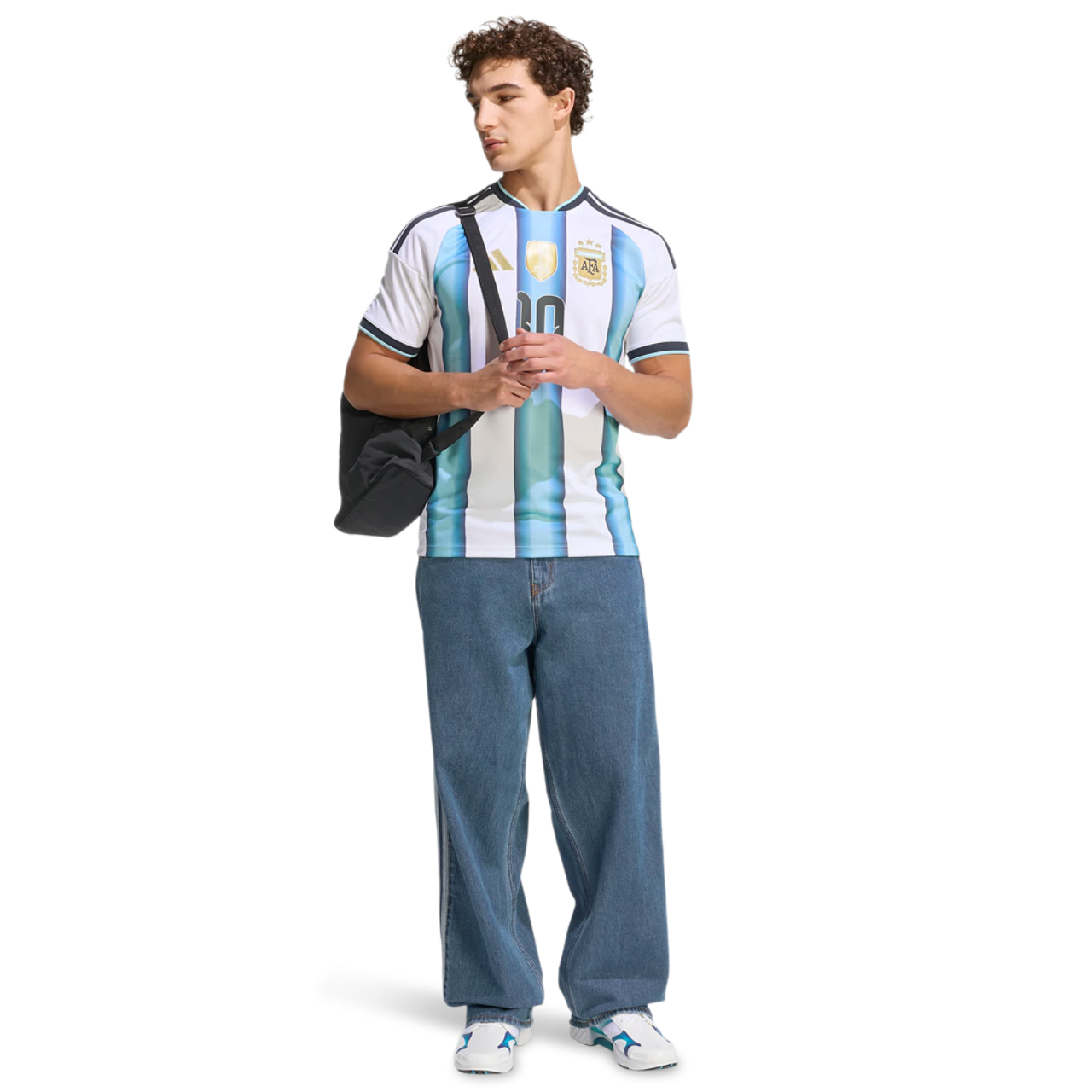 adidas Argentina 26 Home Messi Jersey Afbeelding 2 van 6. Tik om de fotogalerij te openen..