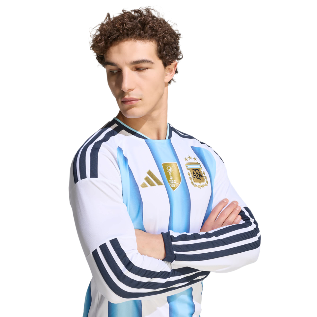 adidas Argentina 26 Home Replica Jersey Imagen 4 de 6. Toque para abrir la galería de fotos.