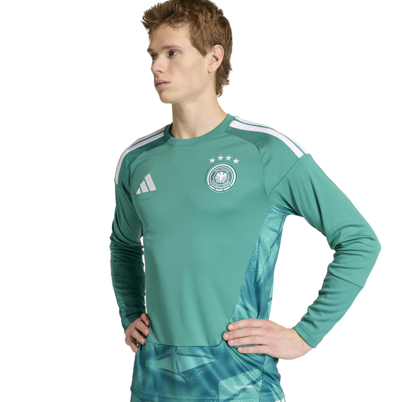 adidas Germany 26 Home Replica Goalkeeper Jersey Bild 4 von 6. Antippen, um die Fotogalerie zu öffnen.